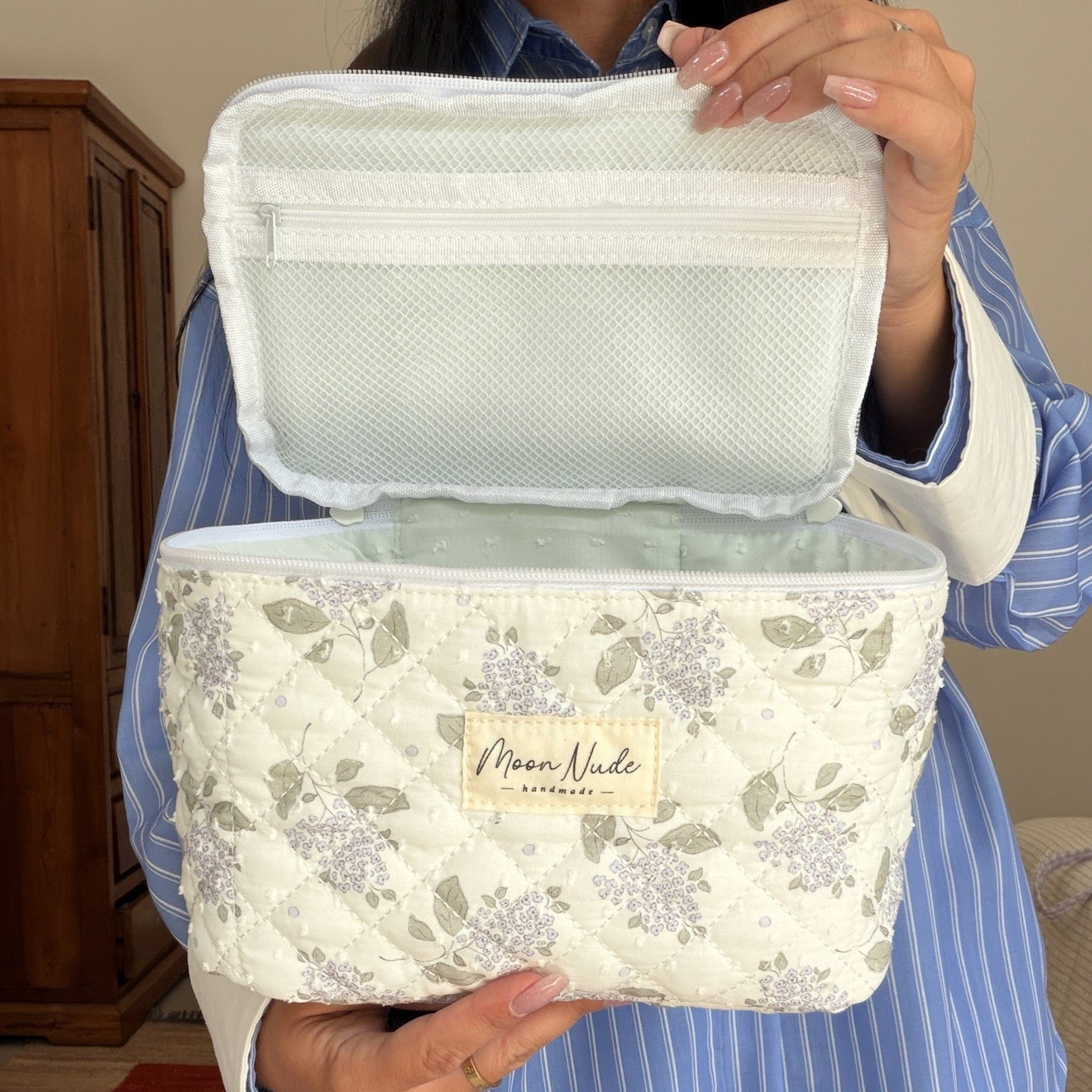 Moon Nude Lilac Vanity Bag