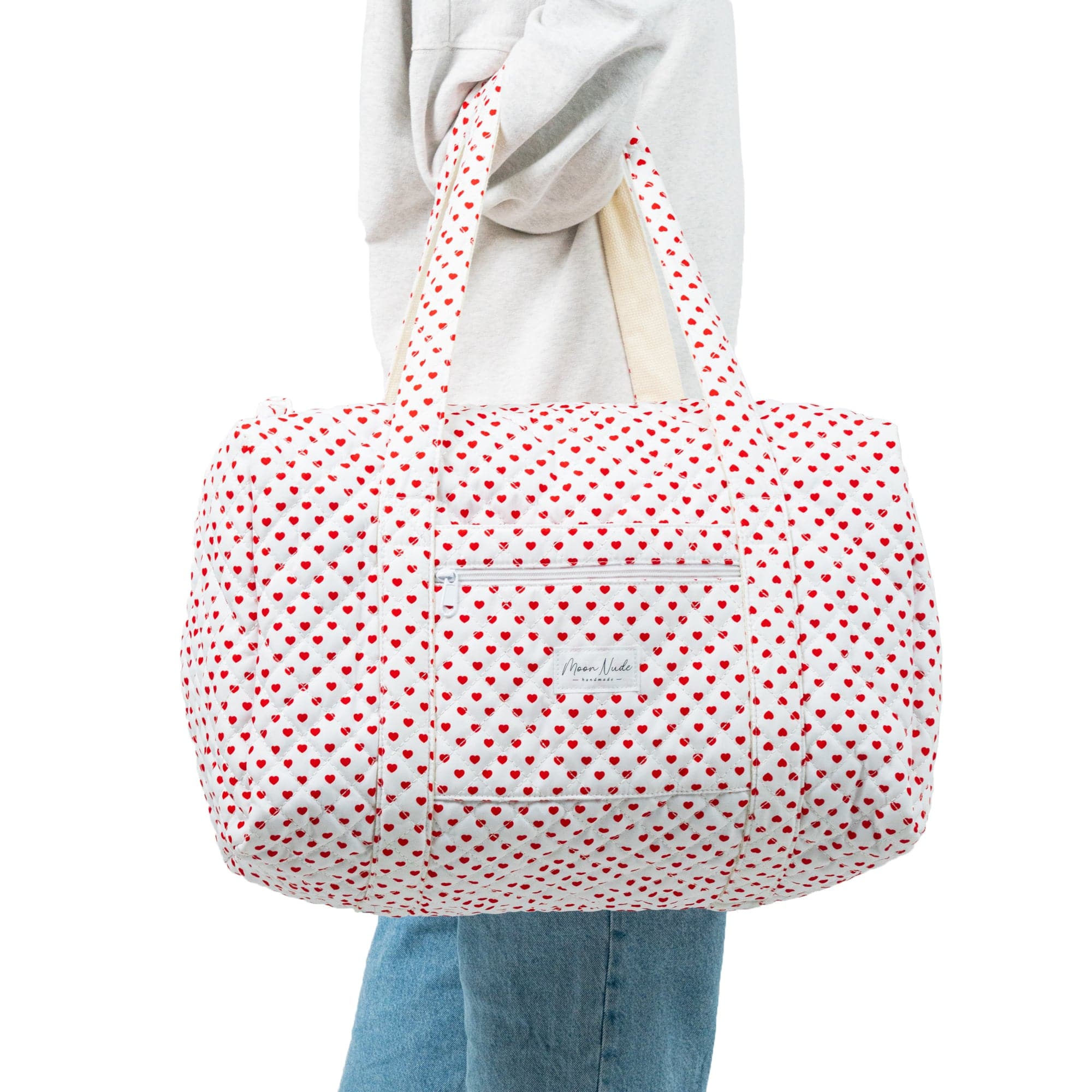 Moon Nude Valentine Large Duffel Bag