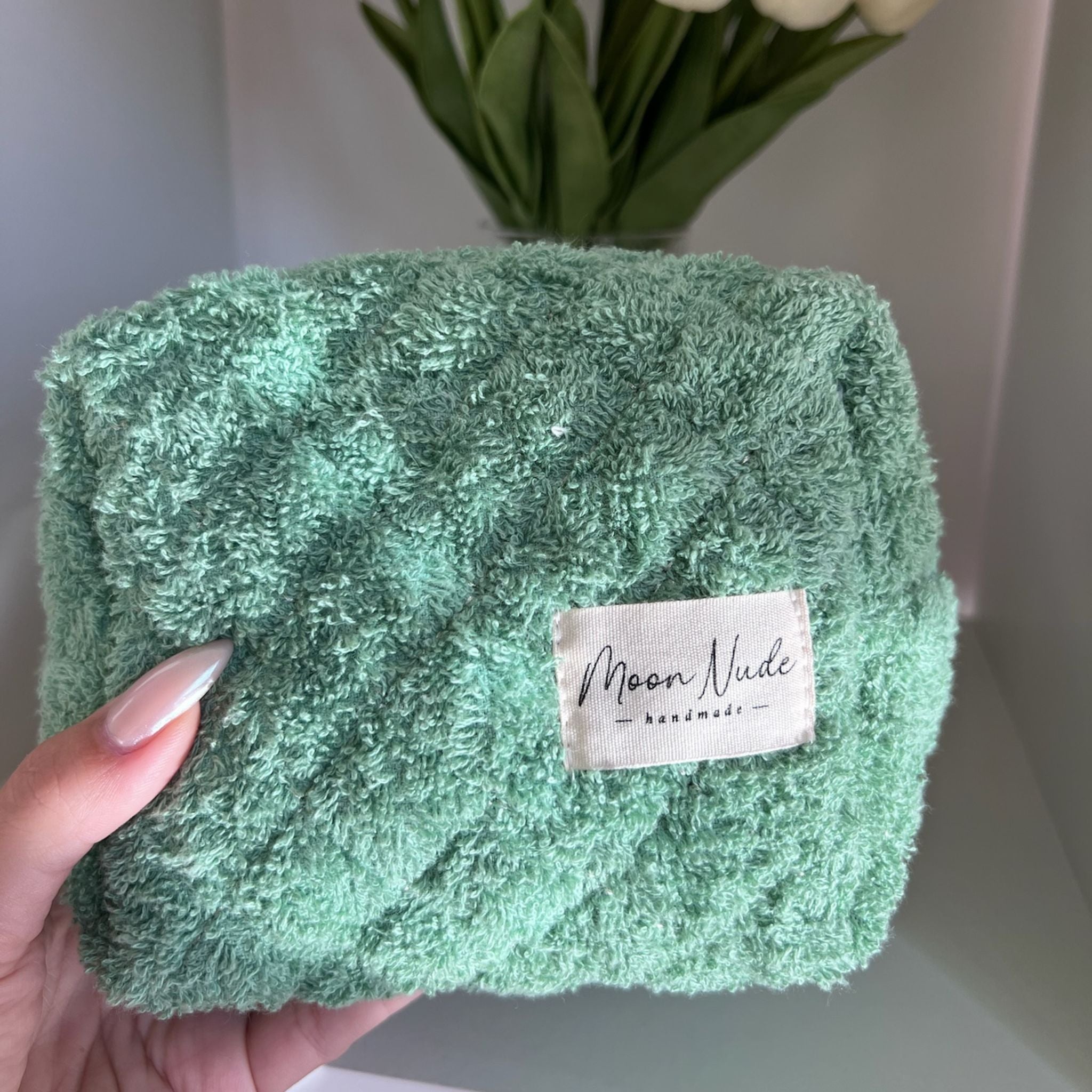 Olive Mini Makeup Bag