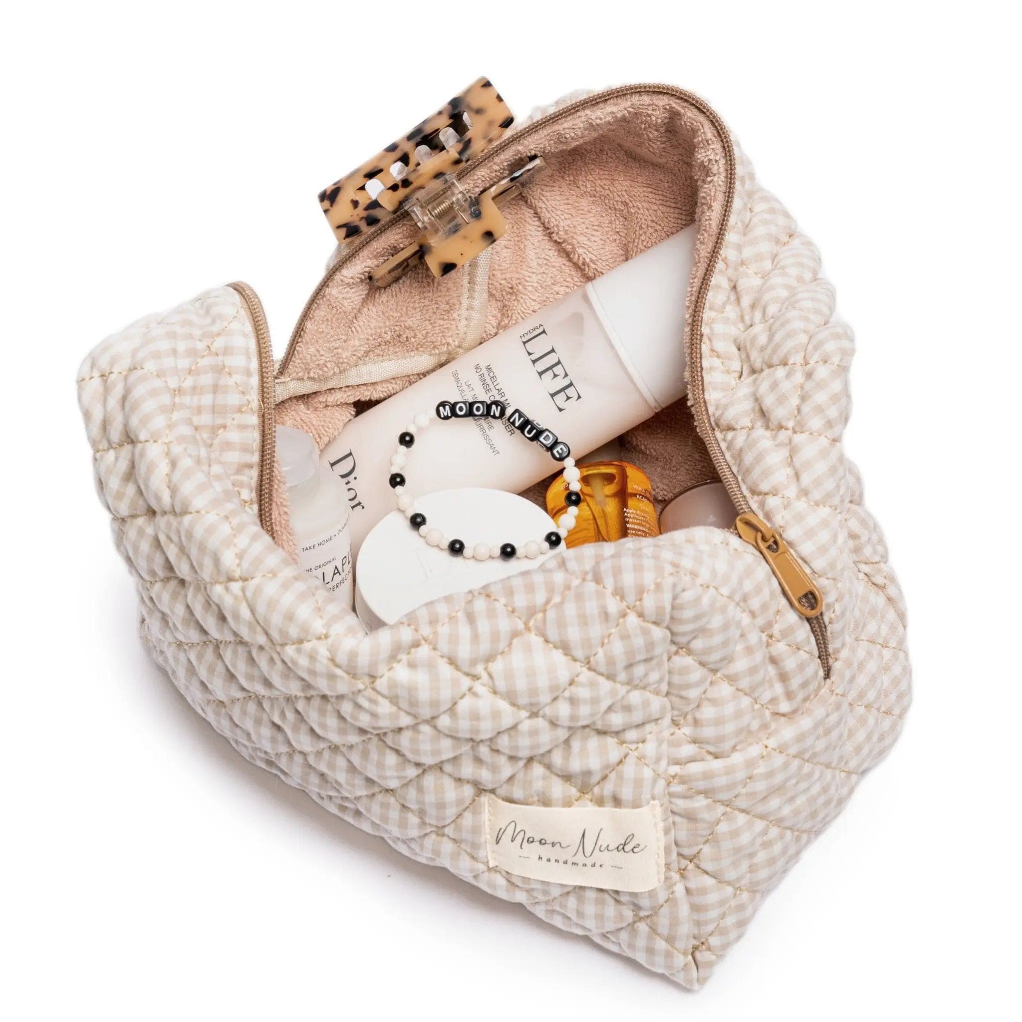 Moon Nude Nude Large Makeup Bag